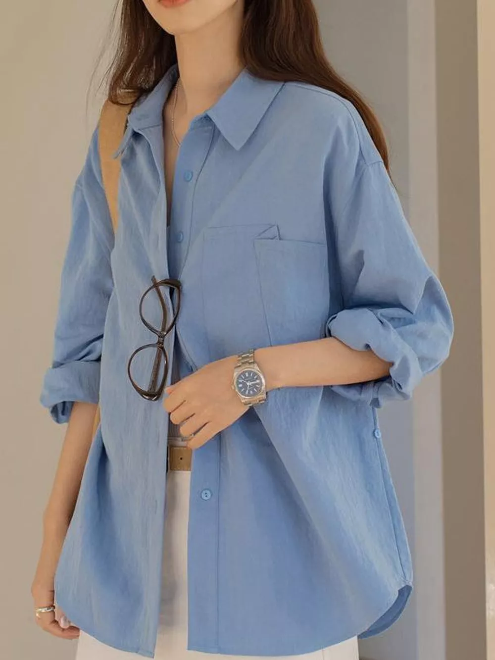 Button-Down Long Sleeve Shirt, image 4