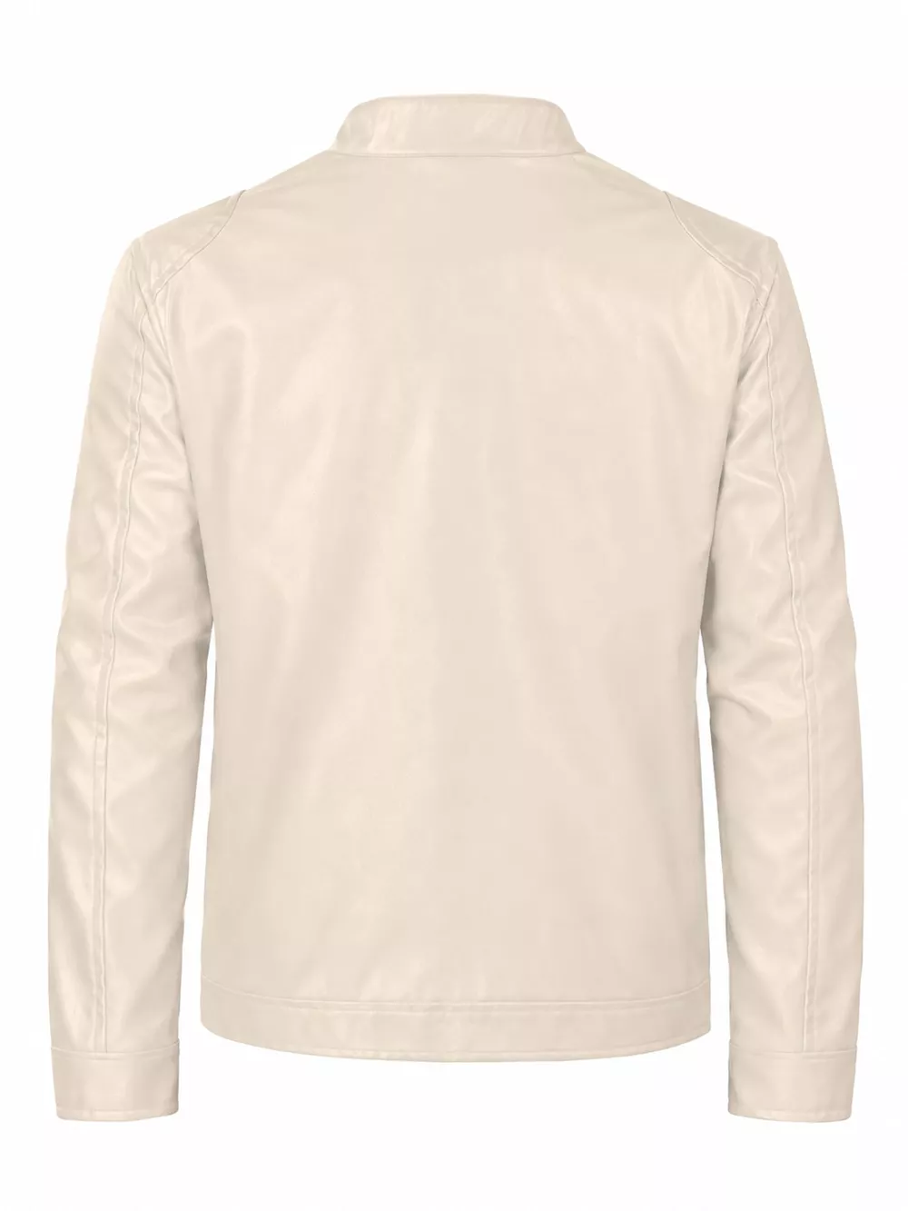 Men's Full Size Faux Leather Zip Up Jacket Plus Size, image 21