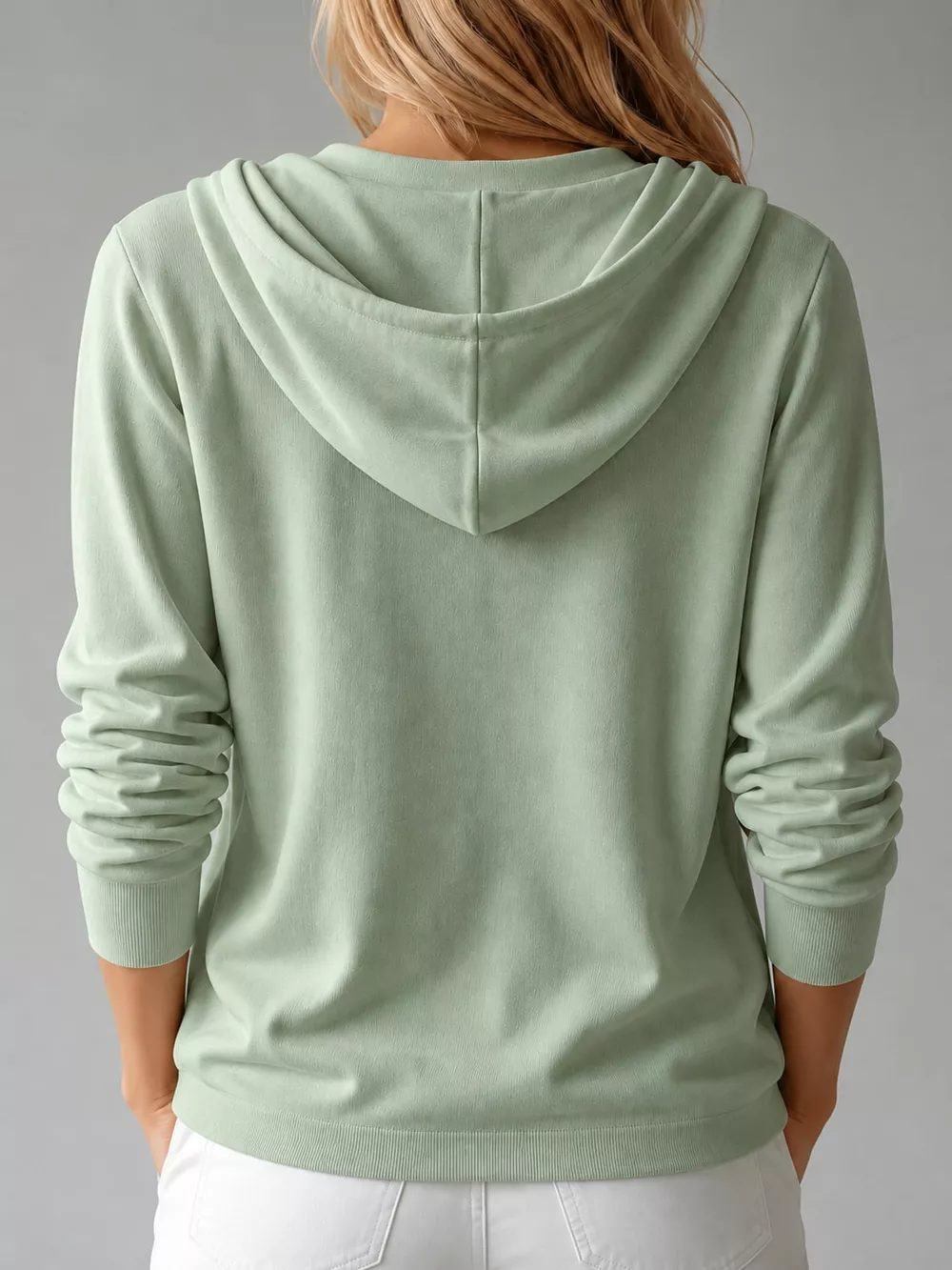 Lightweight Drawstring Hooded Cardigan, image 8