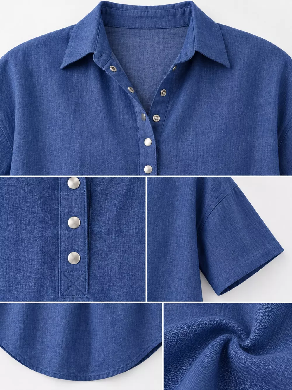 Snap Down Short Sleeve Shirt, image 24