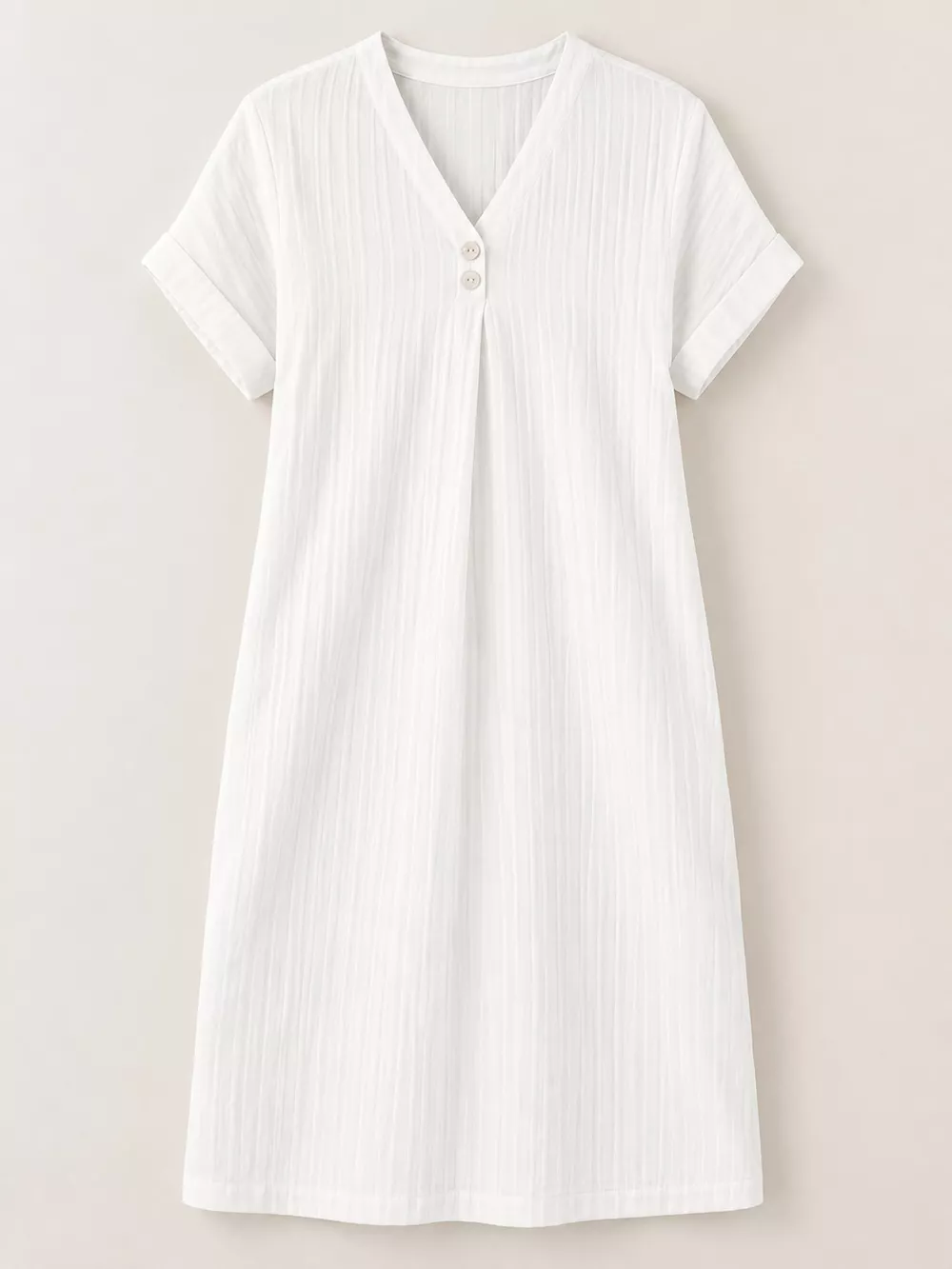 Full Size V-Neck Short Sleeve Midi Dress Plus Size, image 14