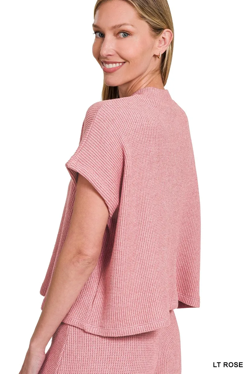 Sweater Boxy Top & Long Pants Set, image 4