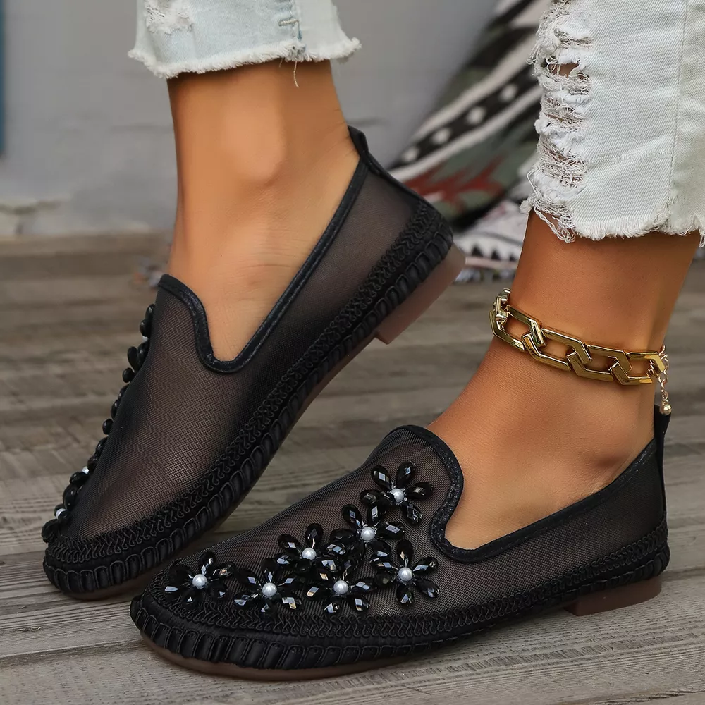 Round Toe Slip-Ons