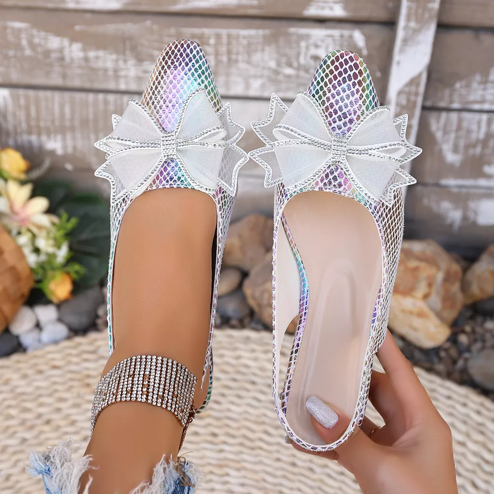 Point Toe Block Heels Sandals, image 7