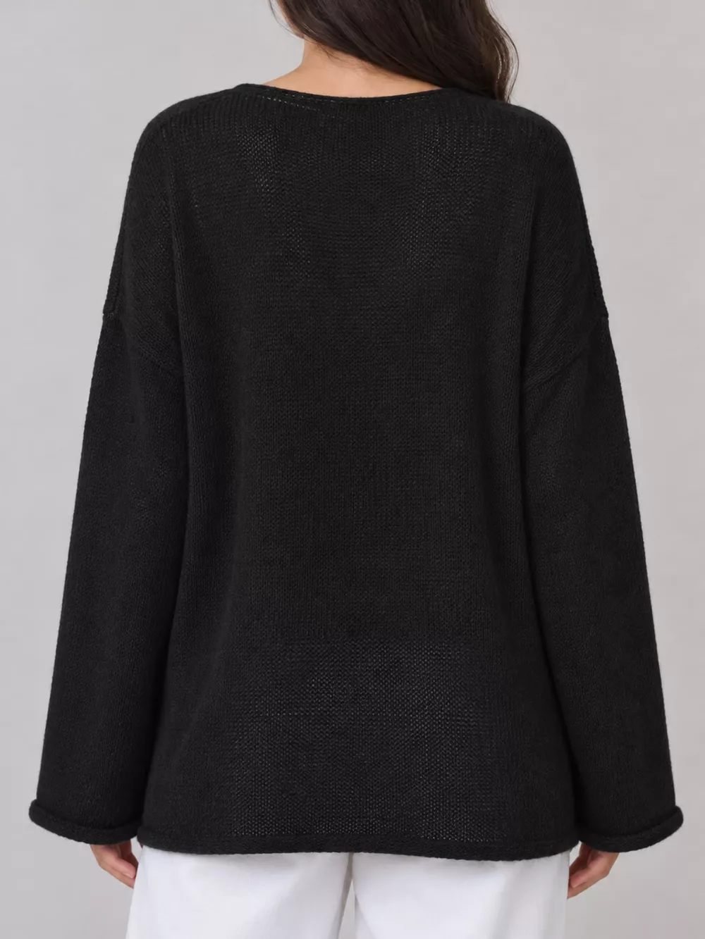 Lightweight Dropped Shoulder Knit Cover Up, image 40