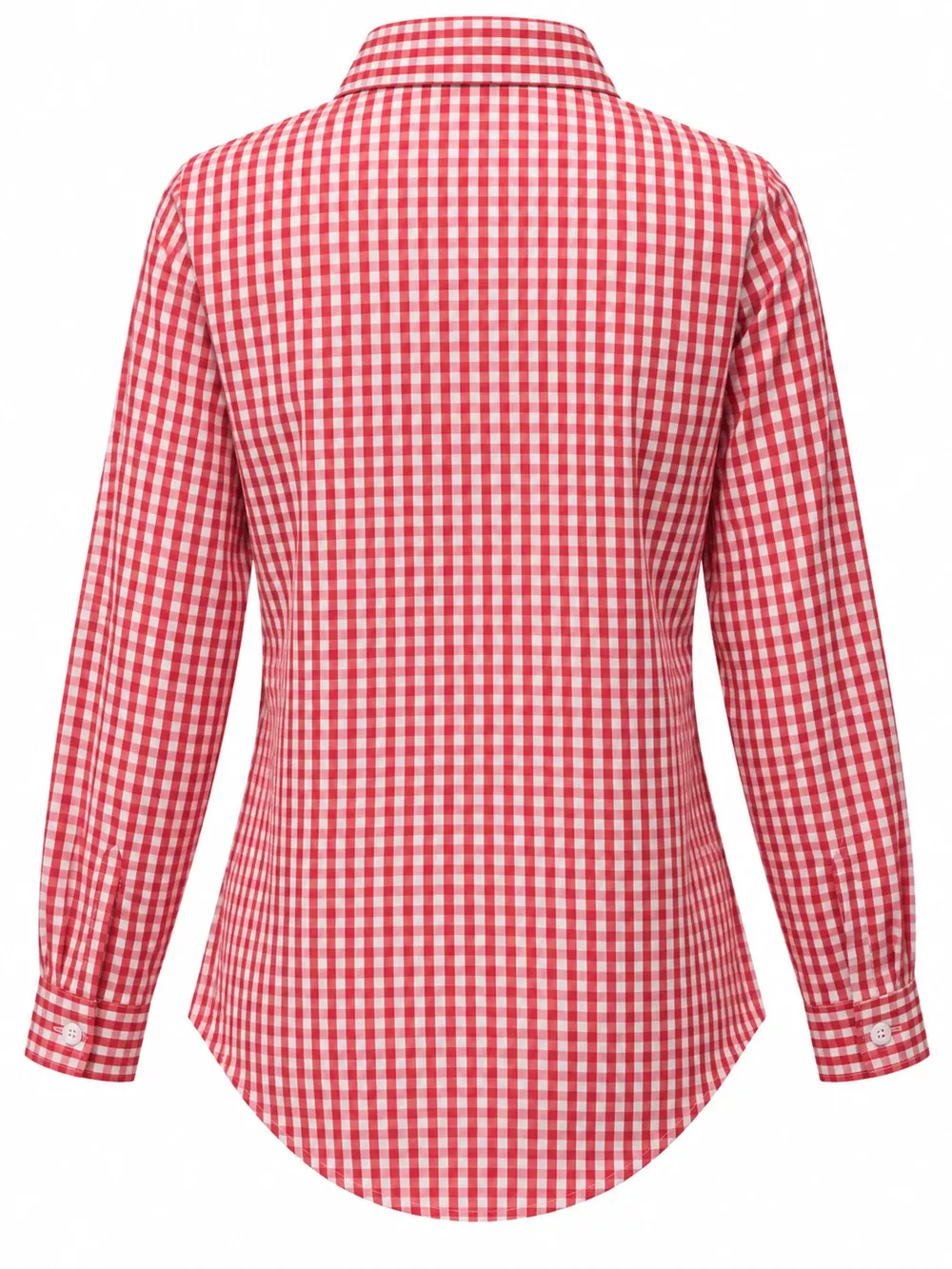 Plus Size Plaid Button-Down Long Sleeve Shirt, image 24