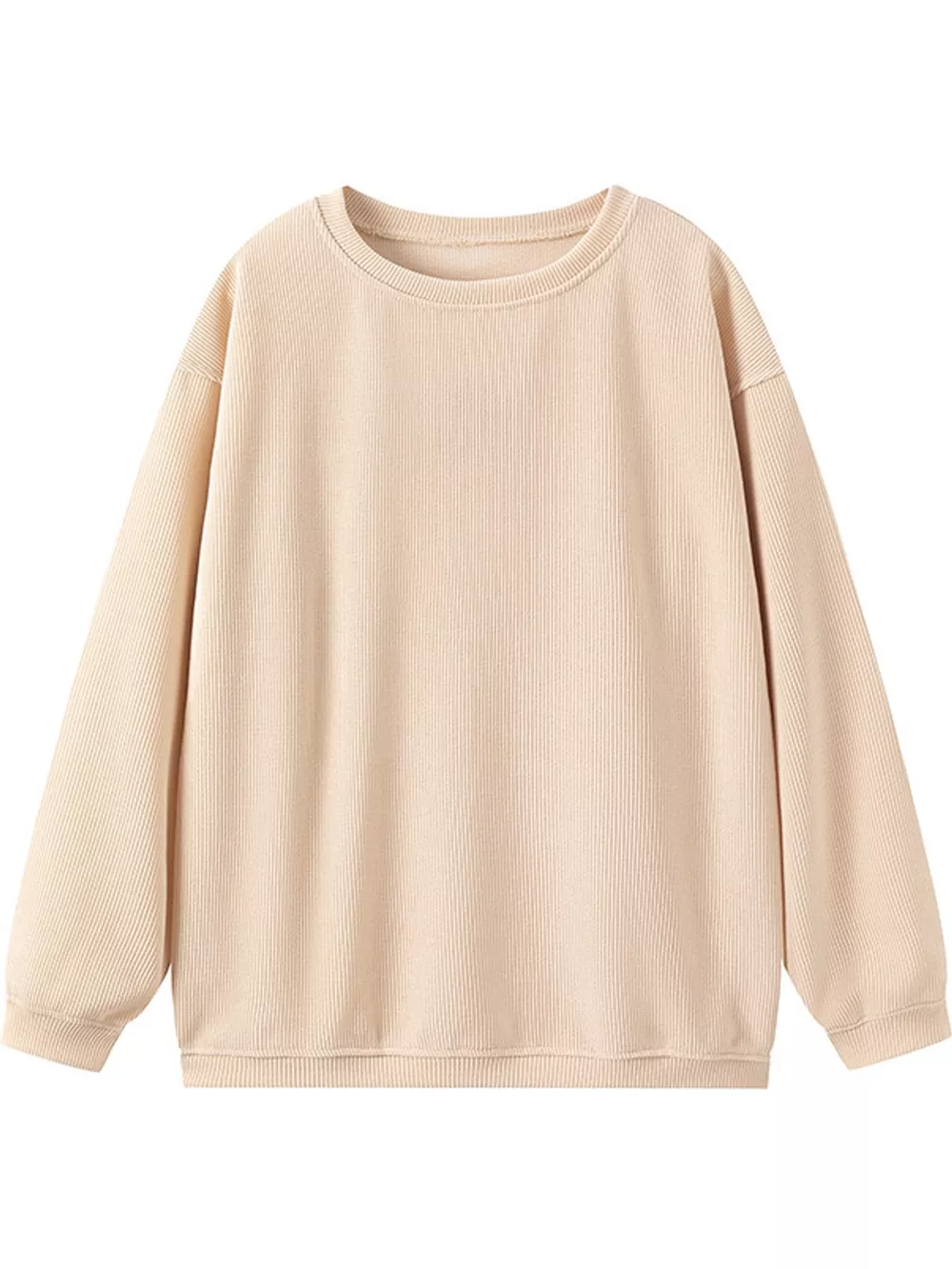 Casual Crew Neck  Dropped Shoulder Sweatshirt, image 30