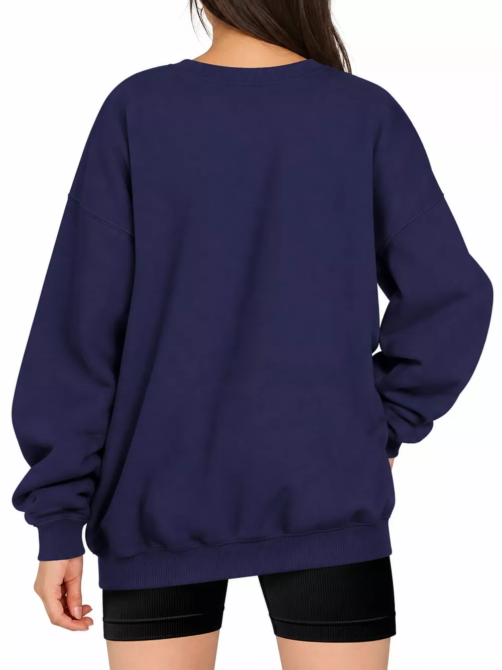 Full Size Crew Neck Dropped Shoulder Sweatshirt Plus Size, image 30