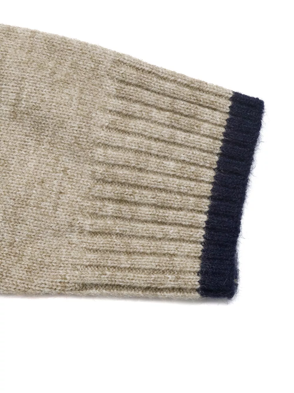 Cozy Mock Neck Sweater with Contrast Trim, image 13