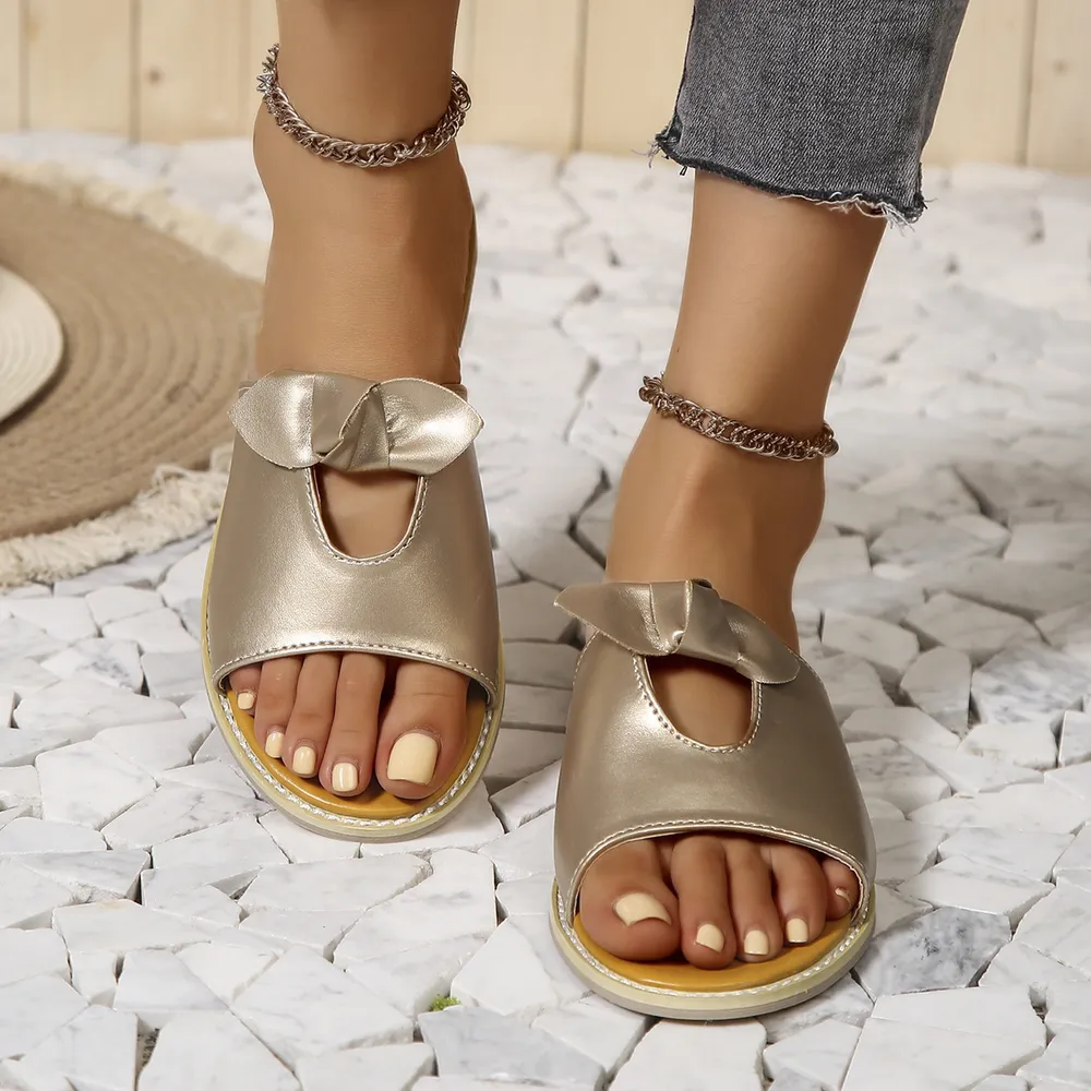 Casual Open Toe Cutout Detail Sandals, image 10