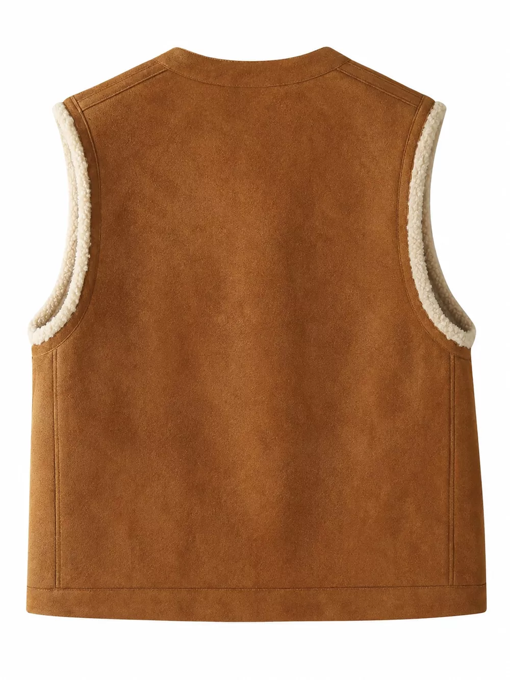 Reversible Sherpa Vest Coat, image 4