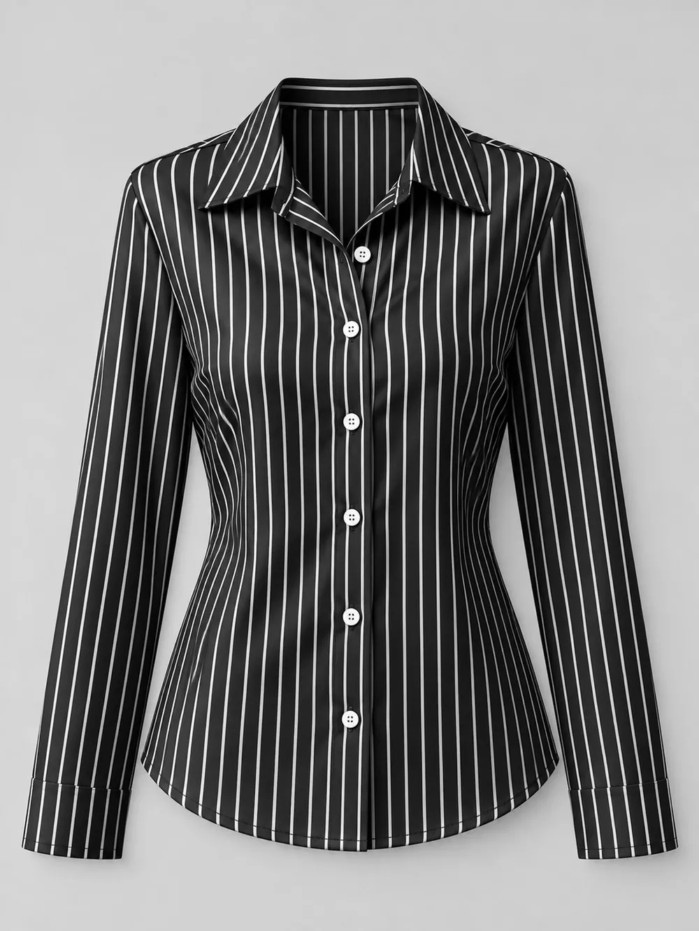 Striped Button-Down Shirt, image 7