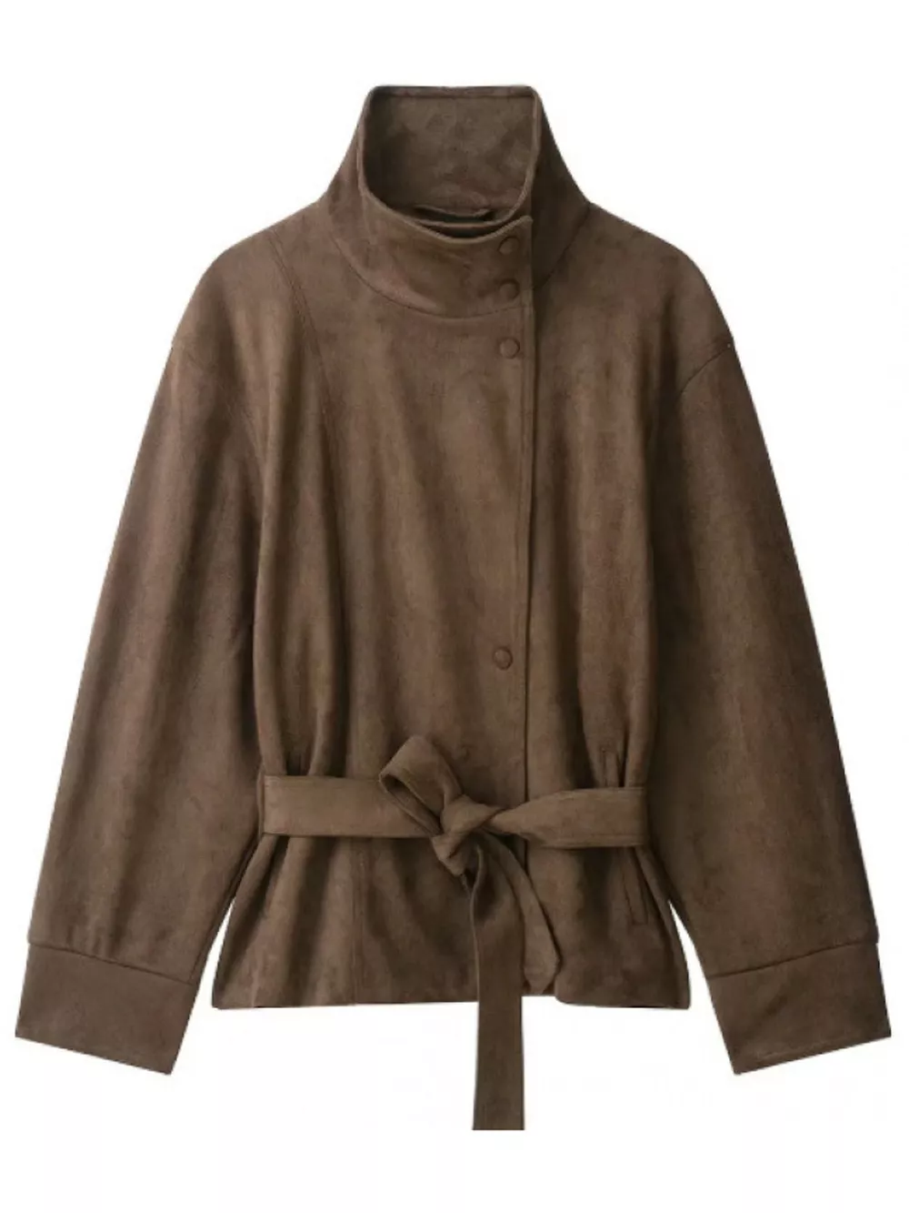 Long Sleeve Belted Jacket, image 5