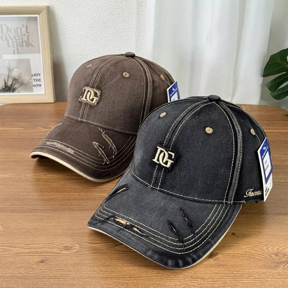 Distressed Causal Baseball Cap, image 2