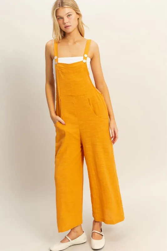Textured Wide Leg Overall, image 2
