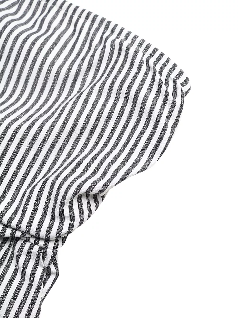 Striped Strapless Wide Leg Jumpsuit, image 9
