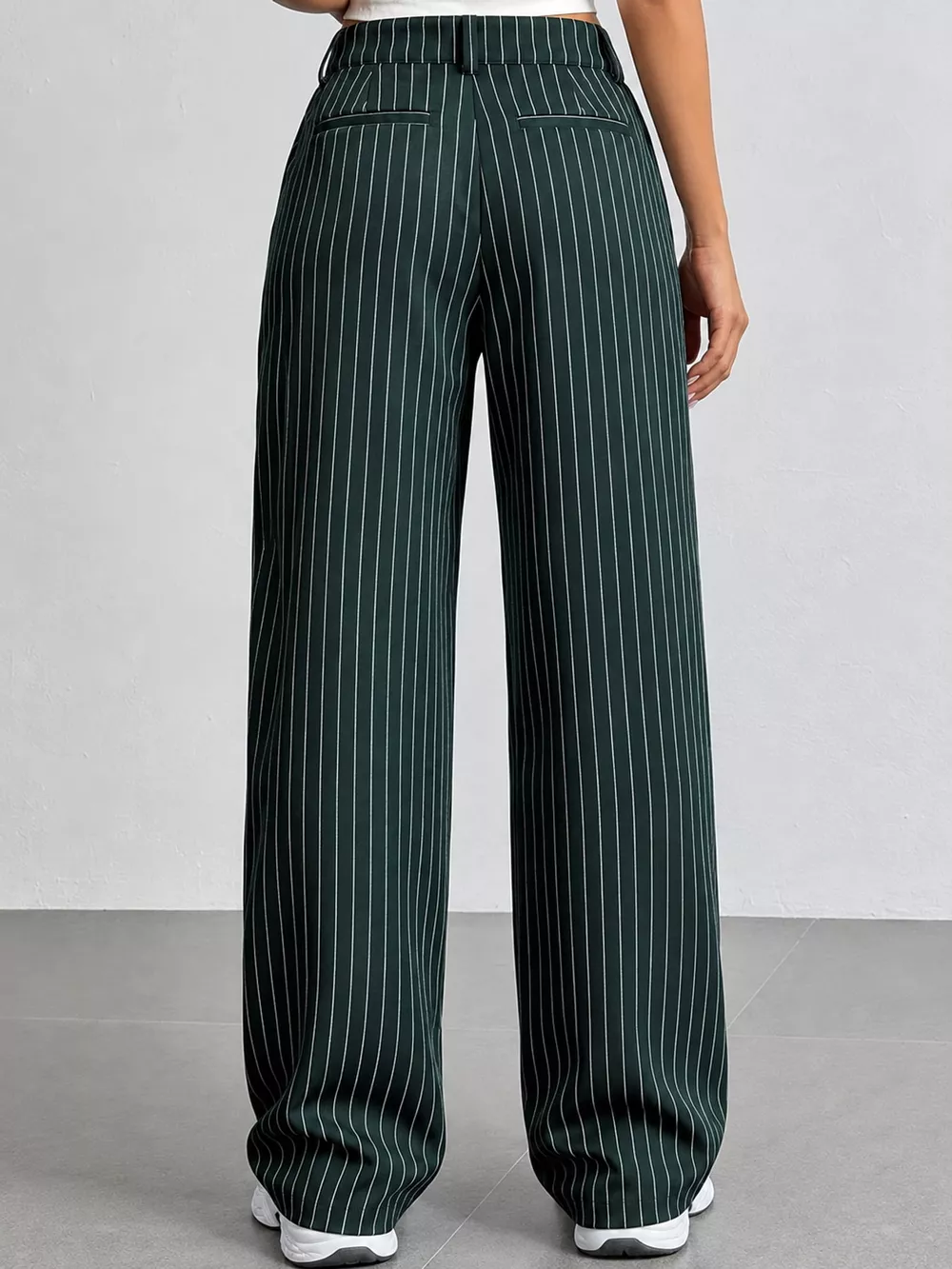 Striped Wide-Leg Pants, image 12
