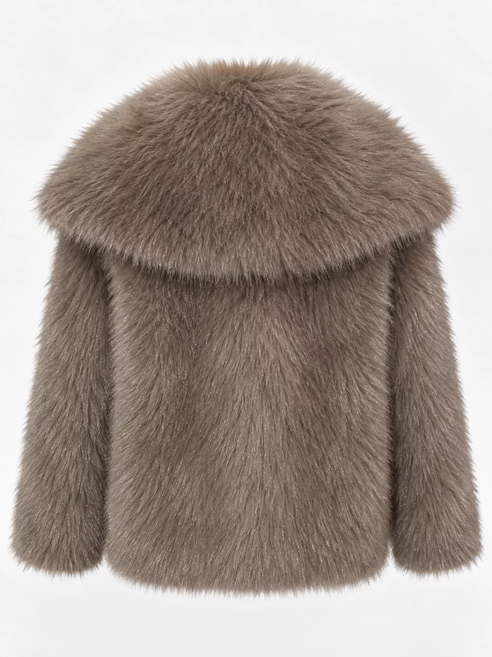 Fox Fur Collar Winter Outerwear, image 27