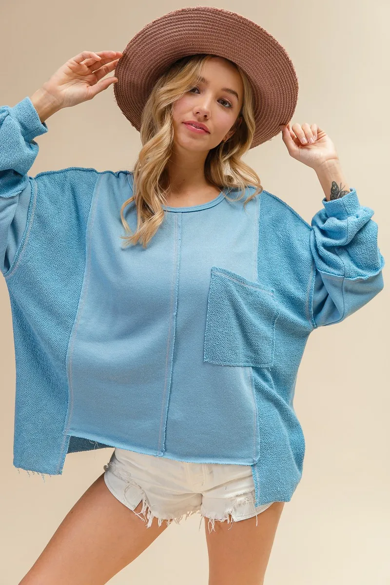 Oversized Pocket Front Sweatshirt, image 10