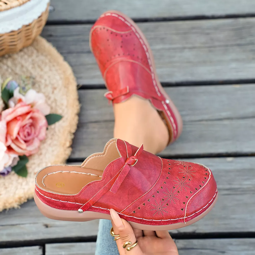 Round Toe Wedge Sandals, image 17