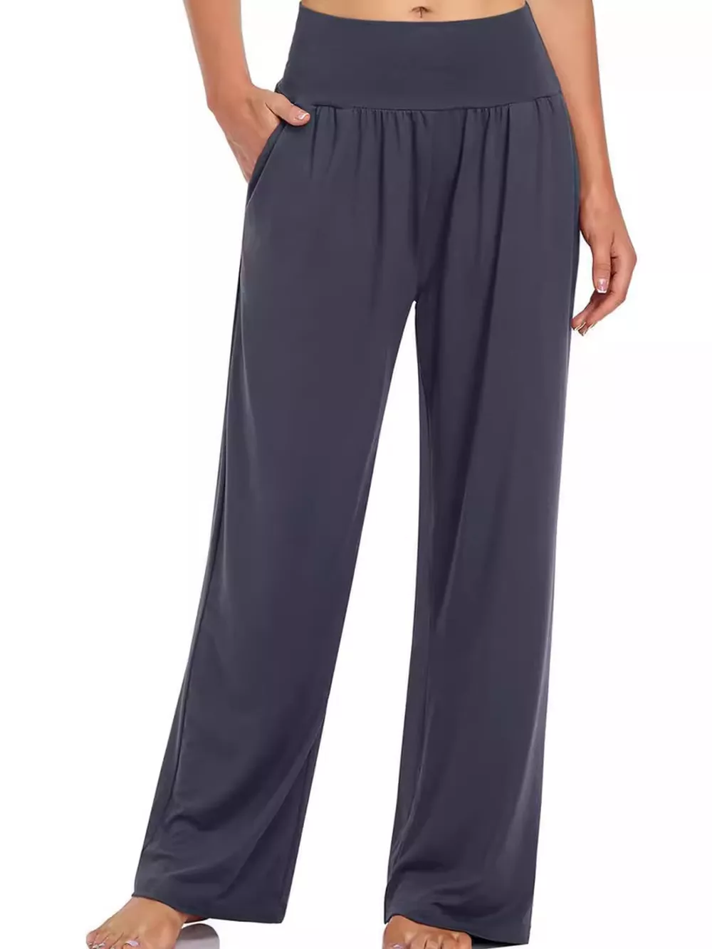 High-Waisted Wide-Leg Pants, image 6