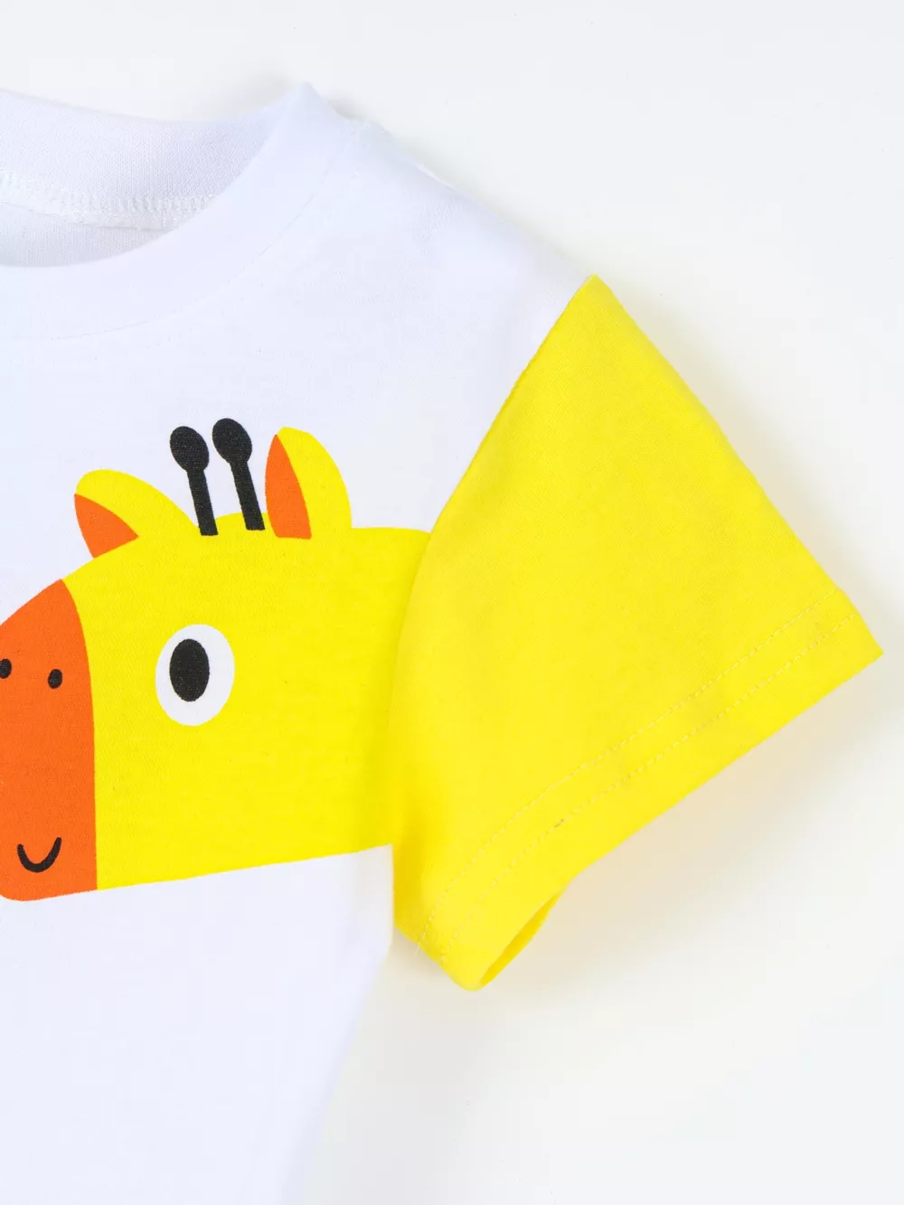Children's Animal Print Color Block T-Shirt, image 4