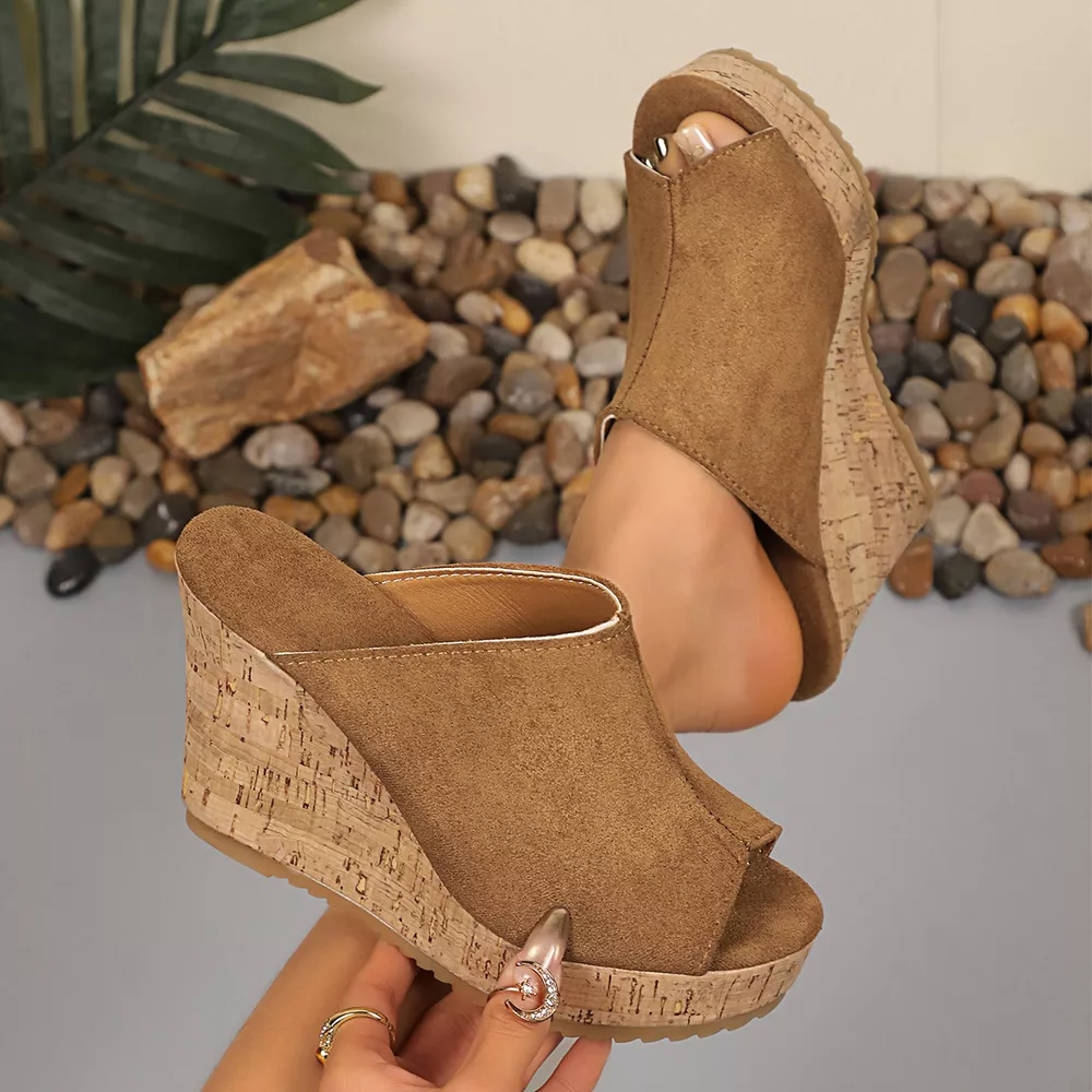 Open Toe Wedge Sandals, image 7