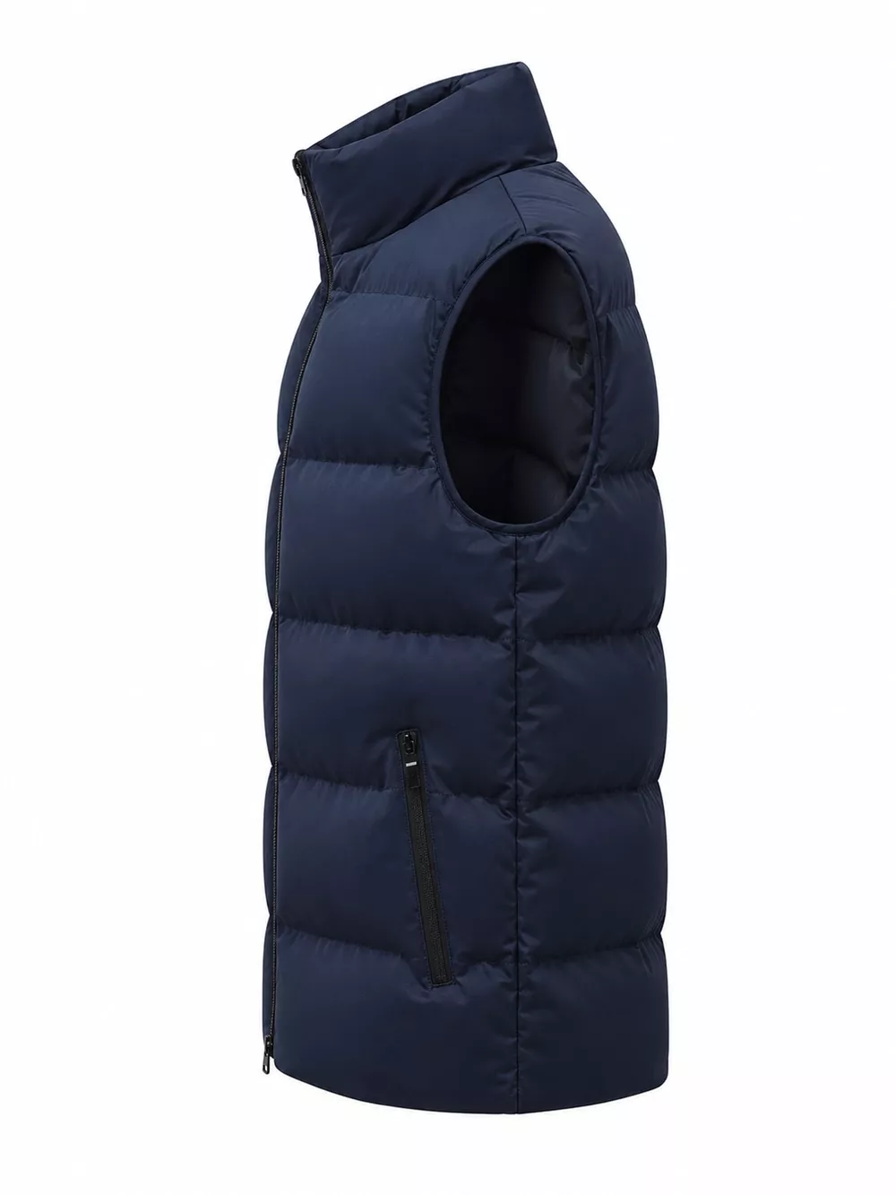 Men's Plus Size Lightweight Zip Up Puffer Vest, image 10