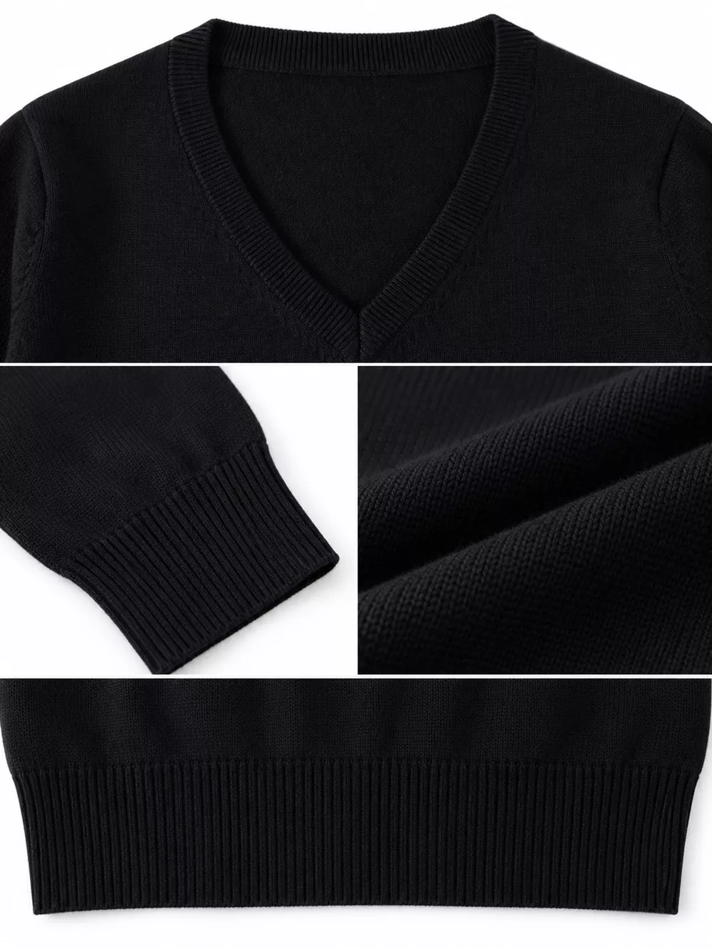 Full Size V-Neck Long Sleeve Sweater Plus Size, image 16