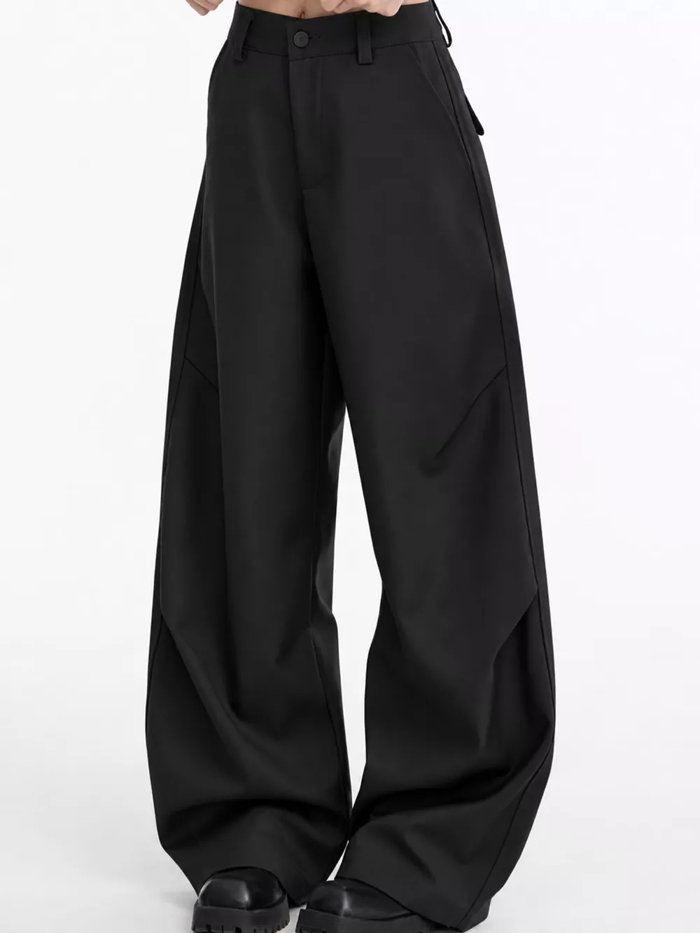 Wide-Leg Cargo Pants, image 5