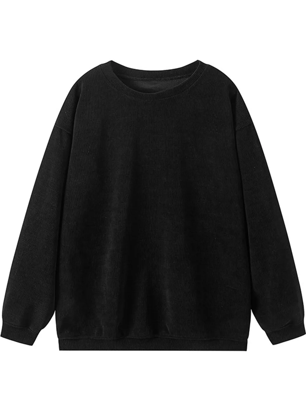 Casual Crew Neck  Dropped Shoulder Sweatshirt, image 10