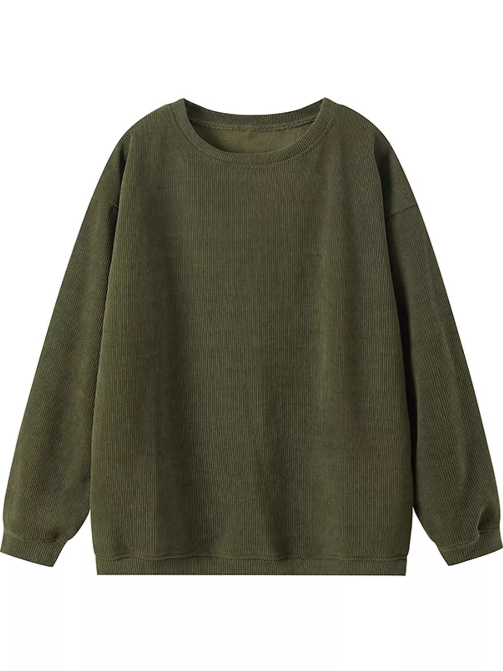 Casual Crew Neck  Dropped Shoulder Sweatshirt, image 20
