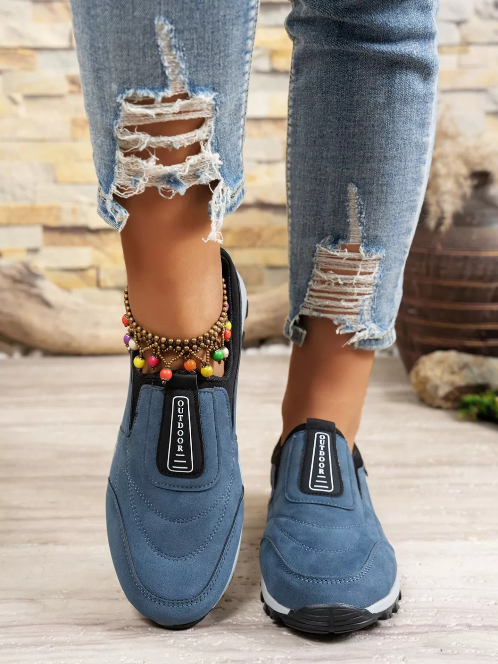 Round Toe Breathable Sneakers, image 18