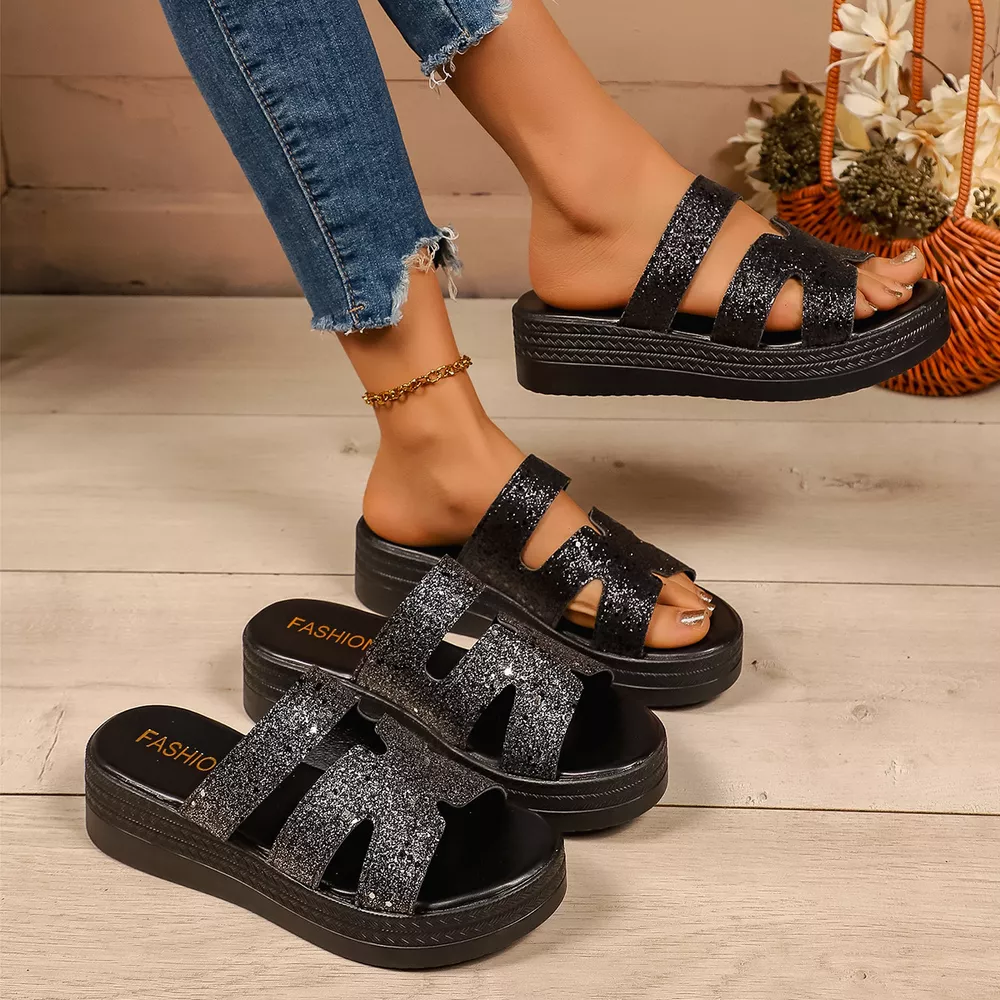 Open Toe Platform Sandals, image 2