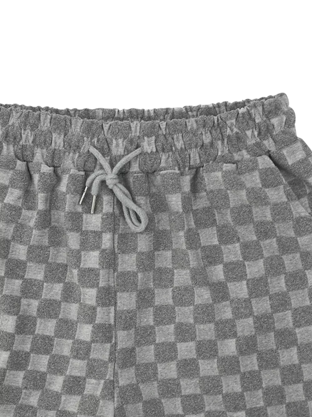 Men's Full Size Textured Checkered Casual Shorts Plus Size, image 8