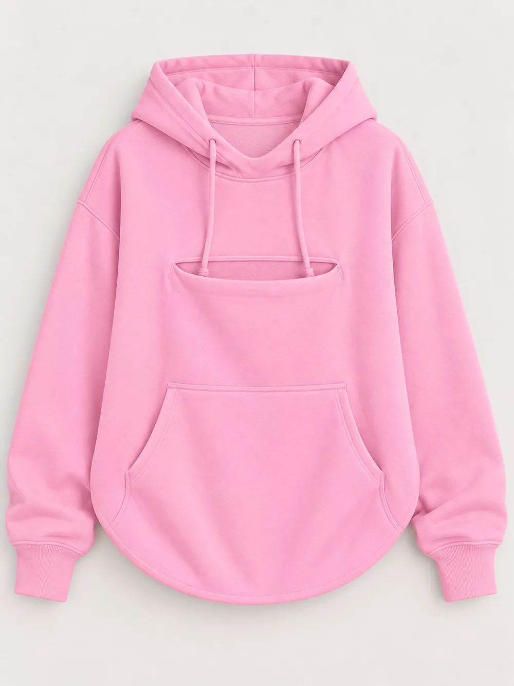Full Size Cat Pouch Drawstring Hoodie Plus Size, image 17