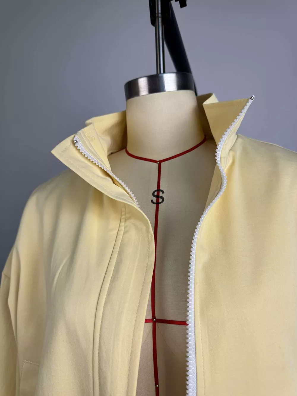 Zip Up Oversized Bomber Jacket, image 9
