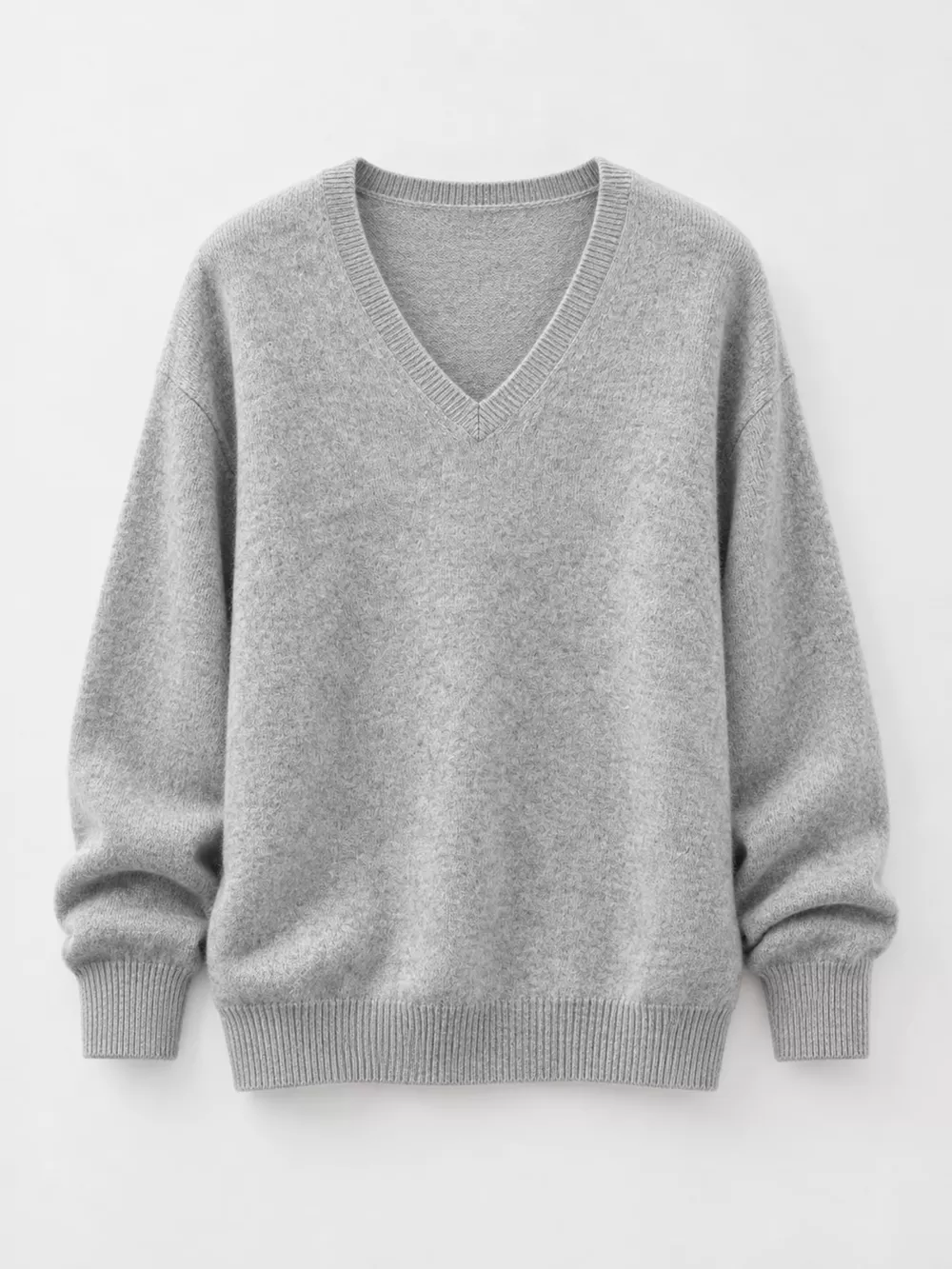 V-Neck Dropped Shoulder Sweater, image 37