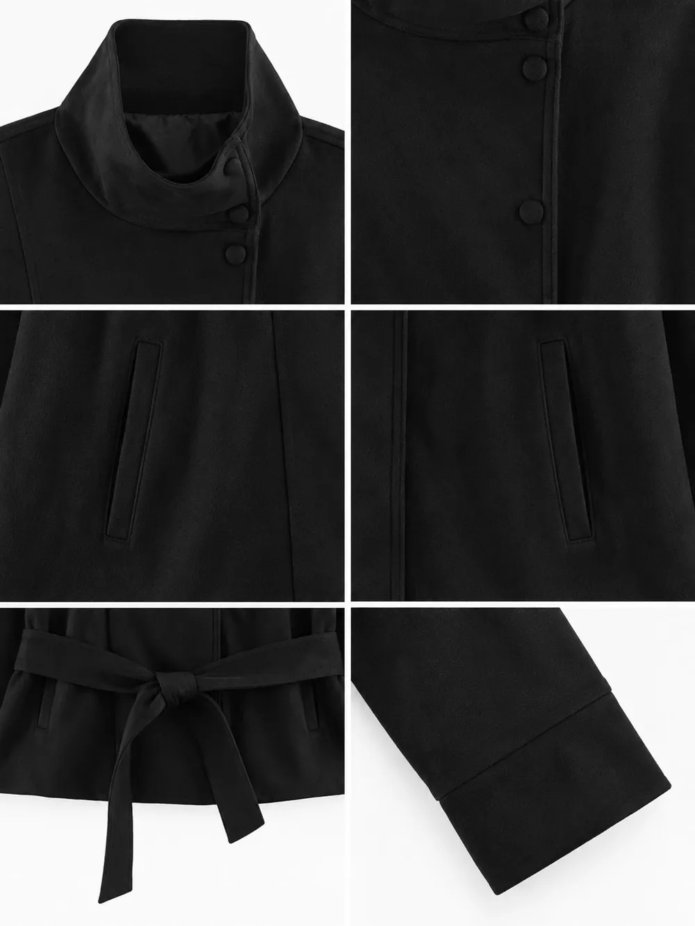Long Sleeve Belted Jacket, image 12