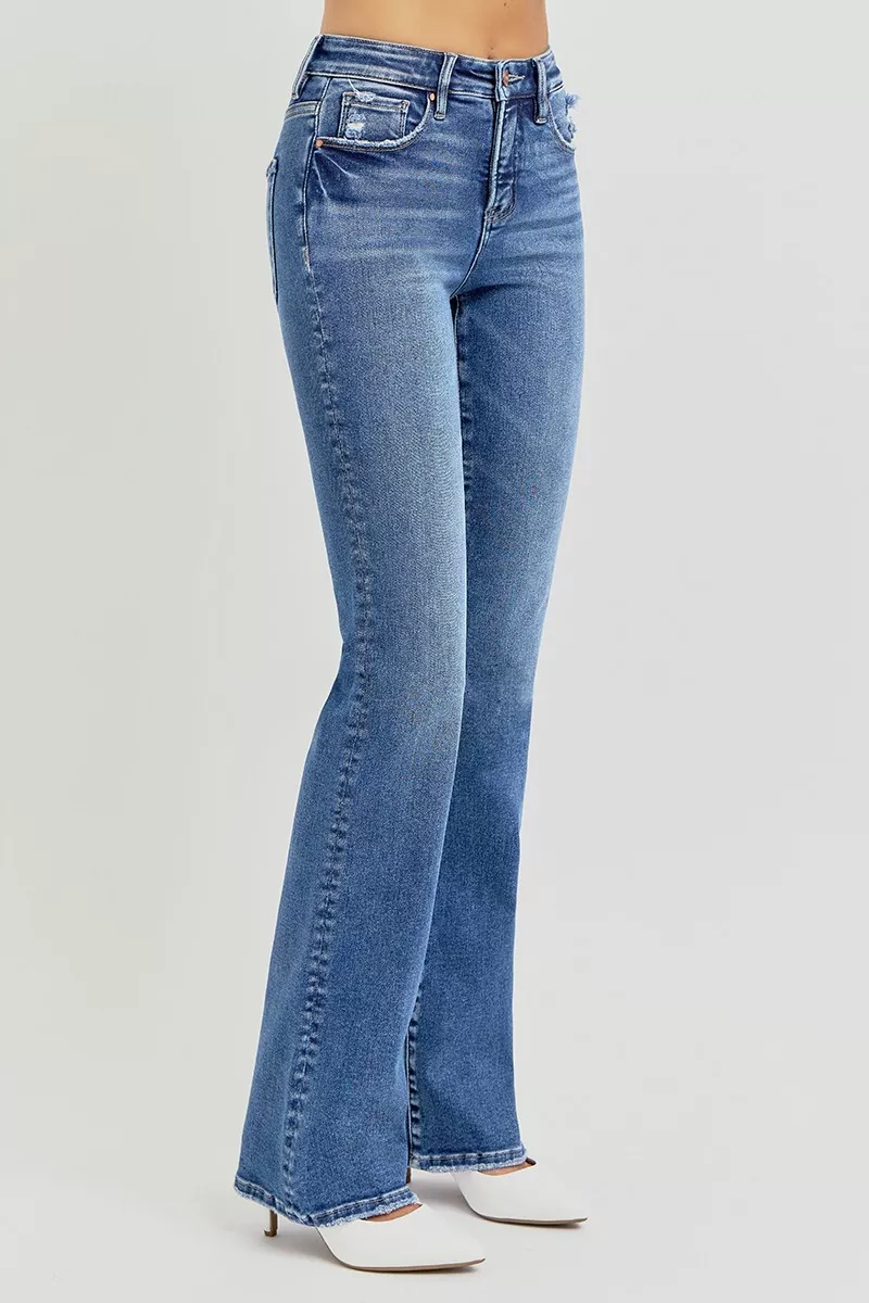 Full Size Tummy Control High Rise Straight Jeans Plus Size, image 4