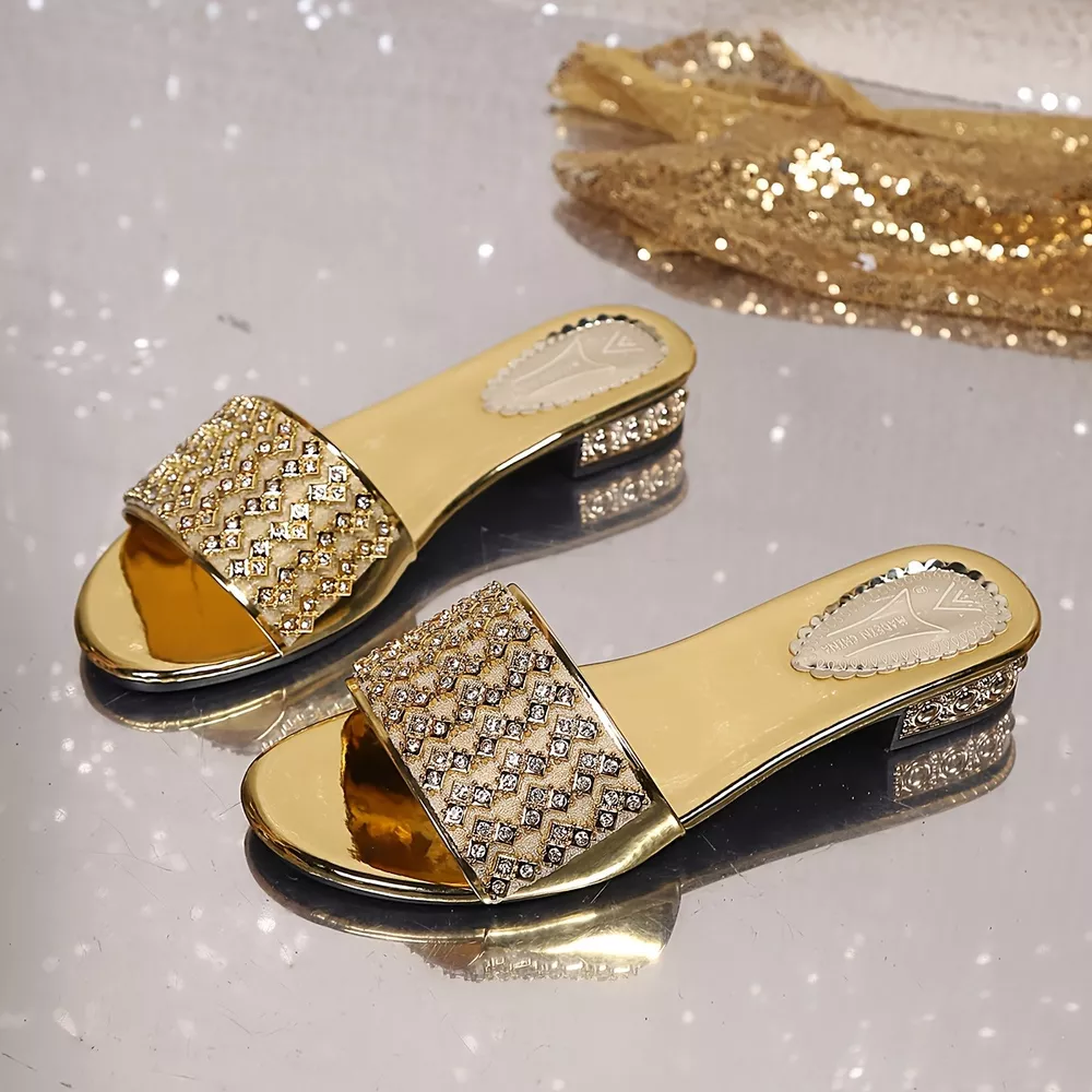 Open Toe Block Heels Sandals, image 8