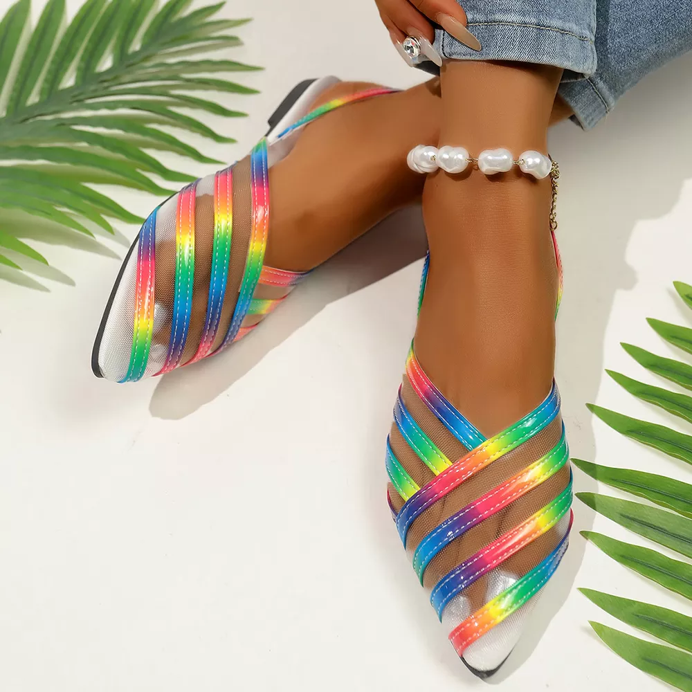 Point Toe Slingback Sandals, image 14