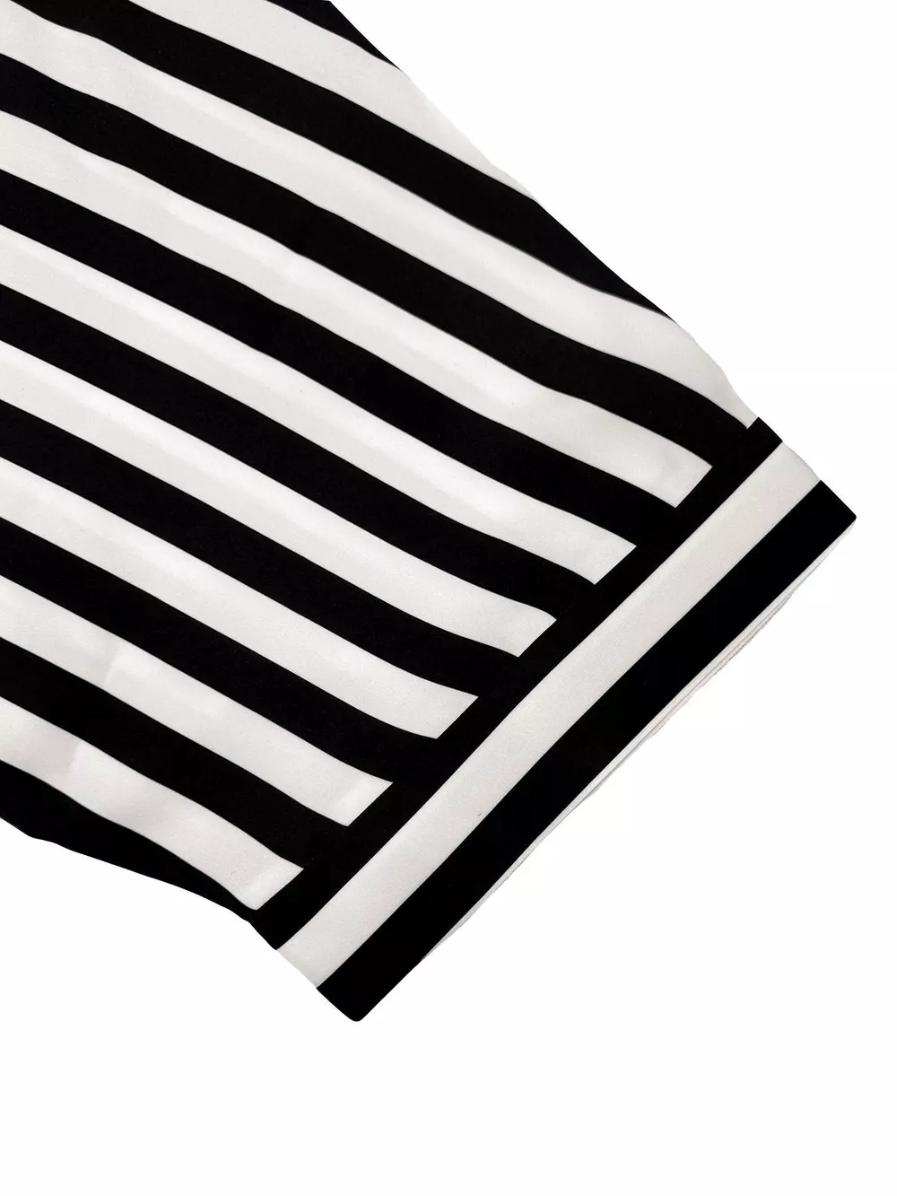 Striped Button-Up Belted Romper, image 7