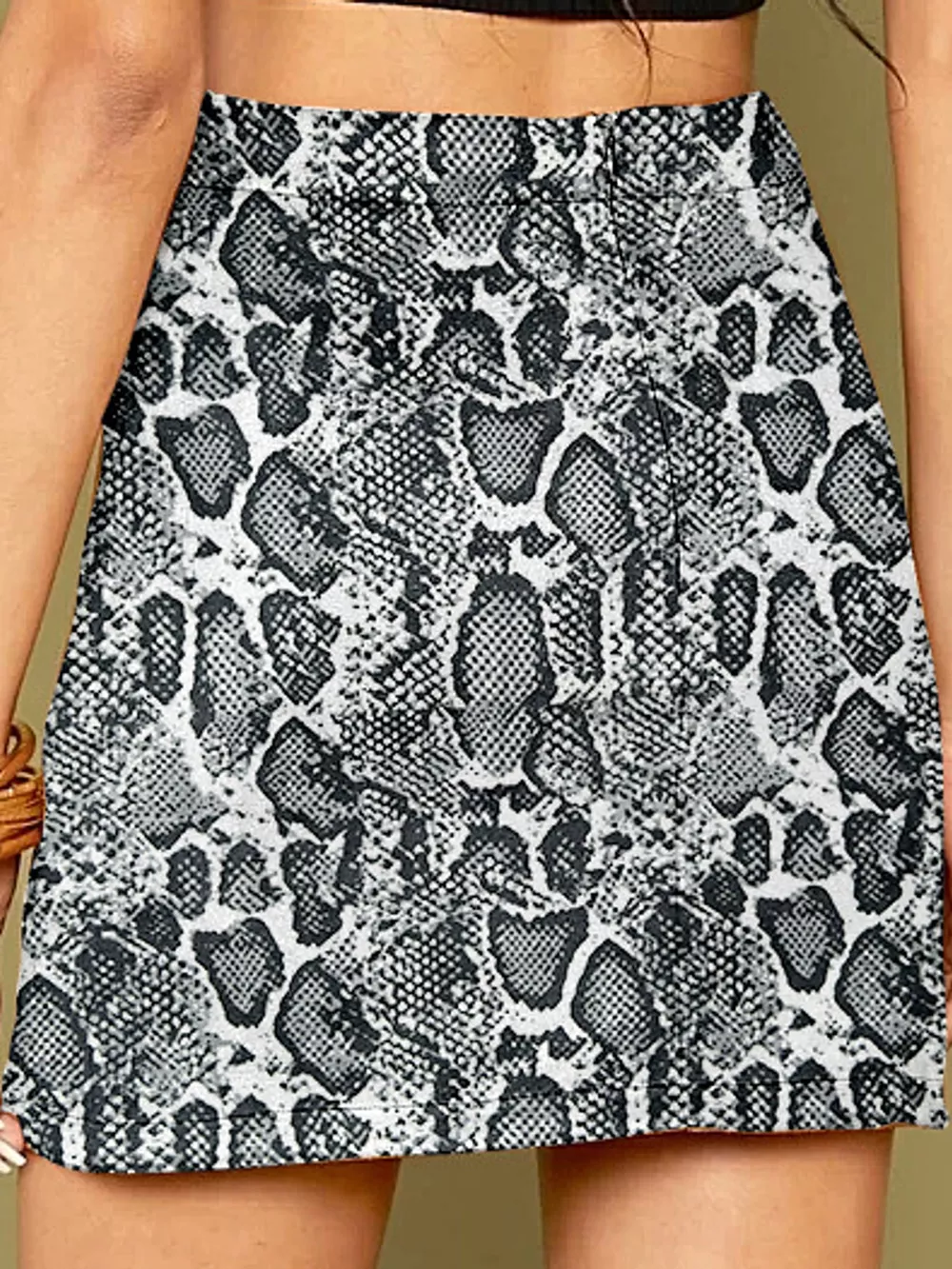 High-Waisted Slit Skirt, image 54