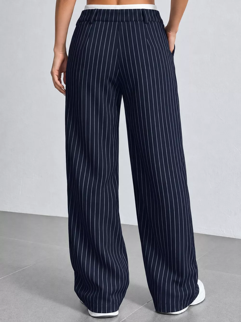 Striped Wide-Leg Pants, image 5