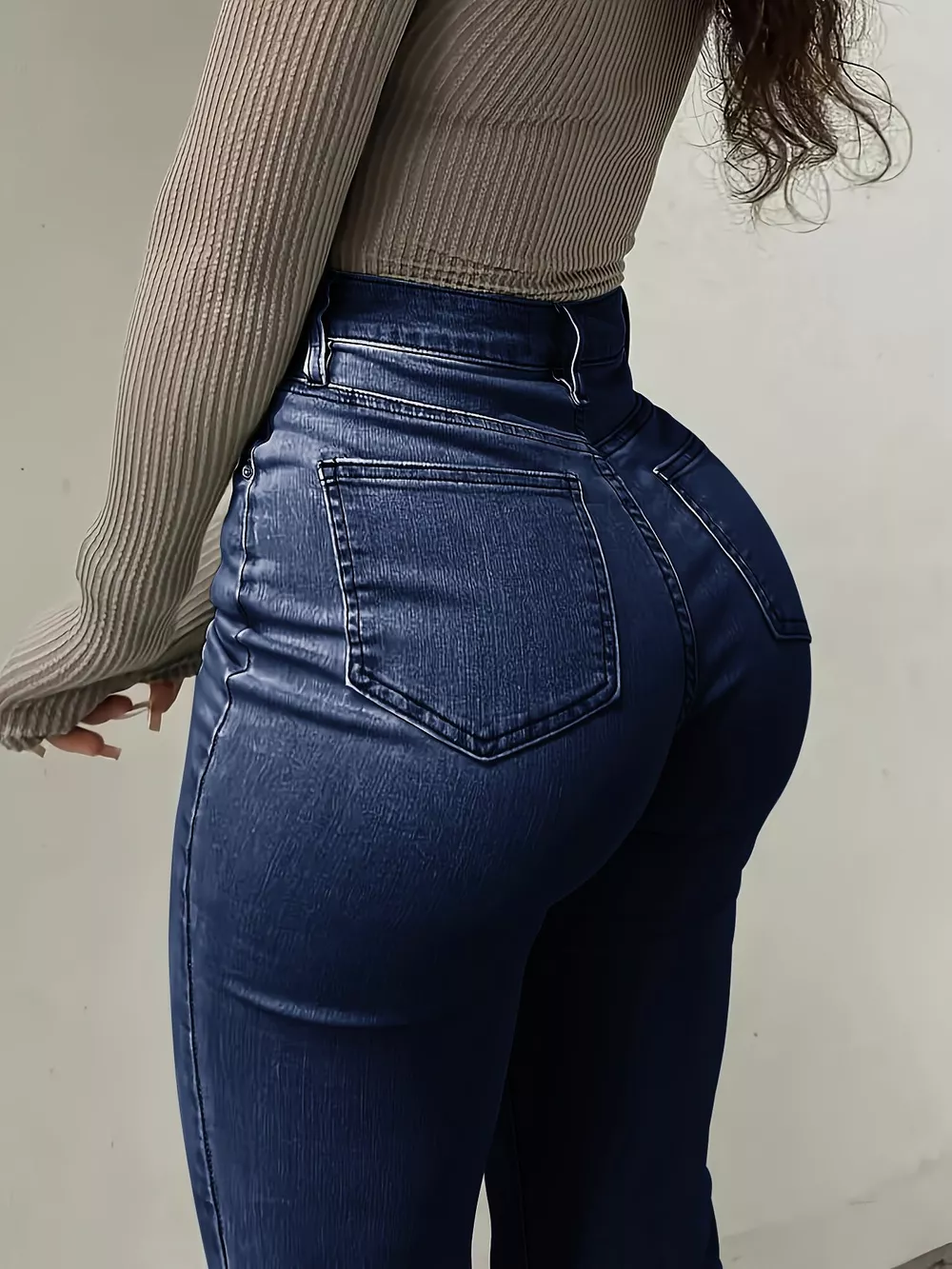 High-Waisted Flare Leg Jeans, image 9