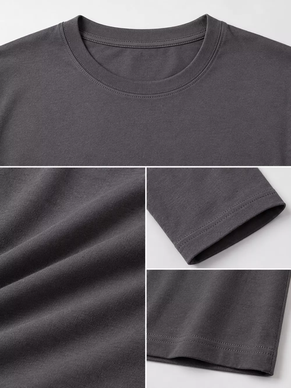 Men's Plus Size Round Neck Long Sleeve T-Shirt, image 43