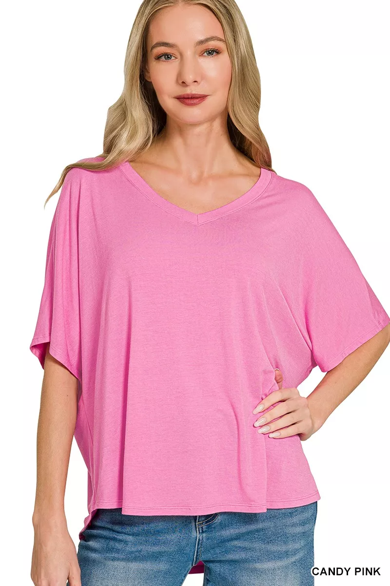 V-neck Oversized Top & Pants Set, image 10