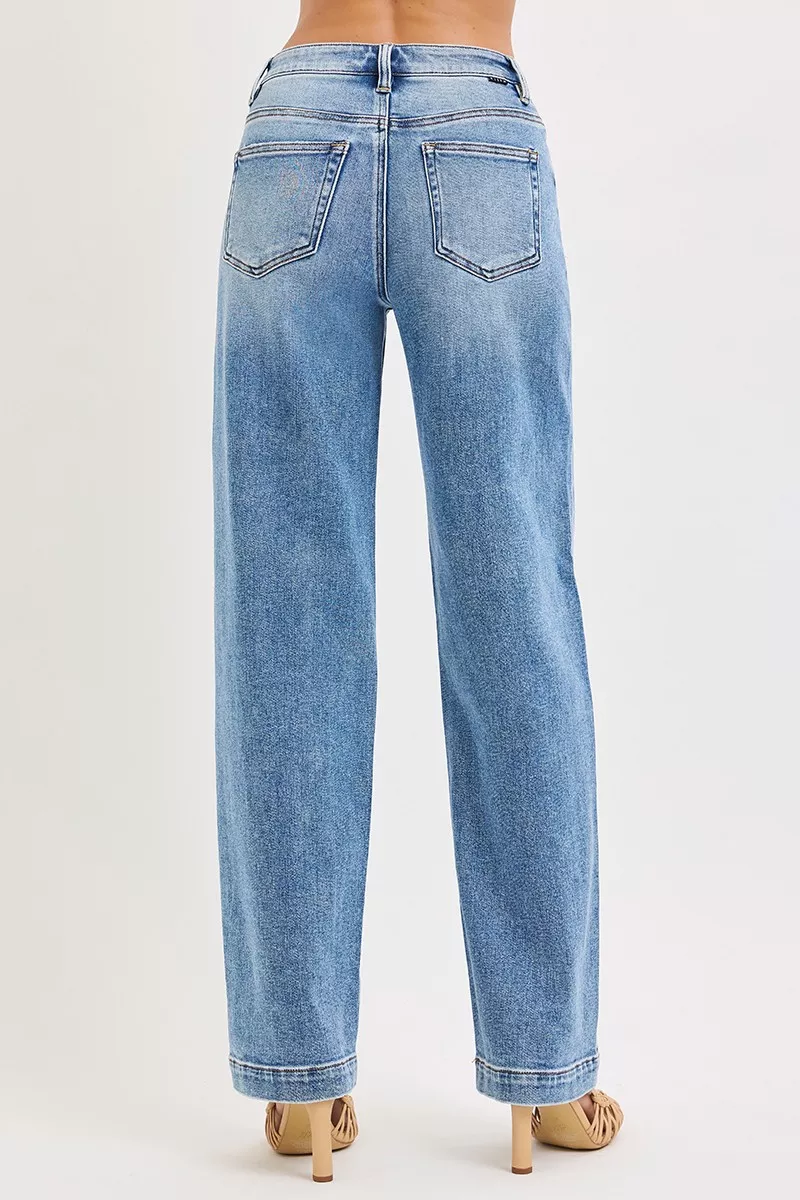 High Rise Wide Baggy Jeans, image 6