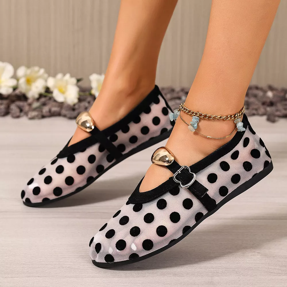 Polka Dot Slip-Ons, image 6